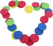 ibasenice Launching Toy Disc Replacements for Boys and Girls 4 Bags of Shooter Toy Chips Foam Discs for Toy Launcher Toy Replacement Discs Boys and Girls' Toy Accessories