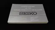 SEIKO Analogue Quartz Watch Manual Instructions Booklets Cal.7T82 Chronograph