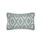 Bambury Home Decor Decorative Emmeline Rectangle Cushion Ocean Cotton Woven