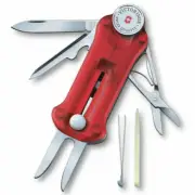 Victorinox Swiss Army Knife Sport Golf Tool Marker Divot Repair Red