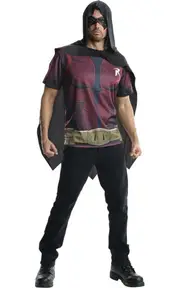Robin Arkham Adult Costume T Shirt