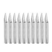1/8" Shank 1mm Tip 30 Degree Carbide Wood Engraving Bit CNC Router Tool 10pcs