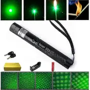 Top Laser 303 200 Mw Laser Pointer Green Focal Length Adjustable And Star Filter Pattern With 4000 M