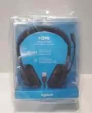 Logitech ClearChat Comfort USB Headset H390 Black BRAND NEW!