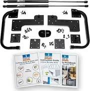Twin Size DIY Murphy Bed Hardware Kit – Vertical Wall Bed for Space-Saving - Budget-Friendly DIY Setup -Made in USA -Hide Away Design with Twin Murphy Bed Hardware - Bed Lift Mechanism - Pull Down