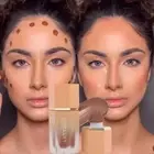 Waterproof Face Liquid Contour Concealer Bronzer Sponge Stick Natural Foundation
