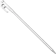 Tent Stakes Heavy Duty | Tent Pegs for Tarp | Stainless Steel Awning Fixing Pegs for Camping Garden, Canopy Ground Spikes