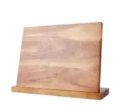 Wood Magnetic Knife Storage Cutlery Holder Stand Rack Block Kitchen