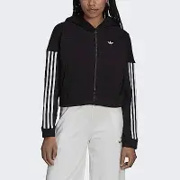 在飛比找Yahoo奇摩購物中心優惠-Adidas Cropped Ziphood H18050 