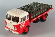 CORGI Simca Cargo Truck Evian (Red) 1/43 Scale Diecast Model NEW, ULTRA-RARE!