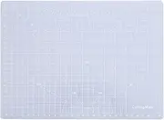 MUNEFE Self Healing Cutting Mat, Translucent Cutting Mat, Non Slip Gridded Cutting Board for Writing, Drawing, Paper Carving (A4-Translucent Cutting Board)