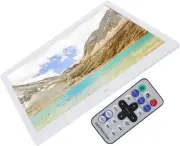 AUHX 15 Inch HD Digital Photo Frame with Music and Video Playback Features