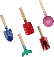 GLSTOY 1Set Gardening Tools with Handle Fun Garden Tools for Transplanting Planting and Weeding Activities for