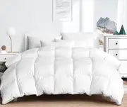 Luxury 95% Goose Down & Feather Double Warm Winter Quilt 700gsm