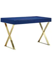 Pangea Home Gold X-Leg Desk