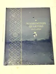 Whitman Washington Quarters Coin Album Sealed 1932-1964