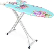 Metal Ironing Board, Non-Slip Anti-scalding with Solid Steam Unit Holder Indoor Cloth Ironing Station Clothing Store Ironing Rack