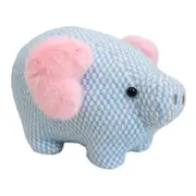 Pattie Pig 24cm Plush Toy Kids/Children/Toddler Play Soft Stuffed Animal Blue