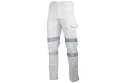 Tough Inc Cargo Pants Painter Night Worker Reflective Scotch Tape Workwear UV50+