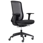 Buro Elan Home Office Ergonomic Chair Mesh Back with Arms (Black)