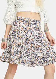 [Mink Pink] Ava Floral Mini Skirt