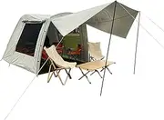 Self Propelled Camping Tent, SUV Tent, UV Resistant Car Rear Extension Tent, SUV Tent Attachment for Camping, Large Outdoor Space for Car Travel, Ox Camping Tent with Tailgate Car Attachment, AUT