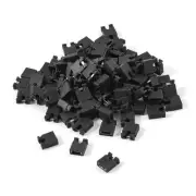 100 Pcs Black Mini 2.54mm Standard Short Circuit Jumper Cap