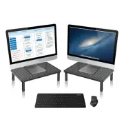 Monitor Stand Riser,3 Level Height Adjustable Desktop monitor stand for Compu...