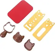 Small Rice Ball Mold Sets | Rice Ball Mold Set Cat Bear Rice Mould Onigiri Press Maker | Rice Ball Maker Sushi Mold Kit for Lunch Box