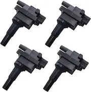 Ignition Coil For MITSUBISHI PAJERO MINI 0.7L 1994-2012 4A30 MD338017 Car Engine Accessories ignition coil kit (Size : 4pcs)