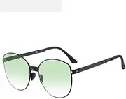 [HAZARA] Folding Sunglasses Ultralight Series Women's Sunscreen Sunscreen Anti-UV Gradient Sunglasses