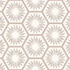 Hello Sunshine Removable Peel and Stick Wallpaper, 20.5 in X Autumn Bronze