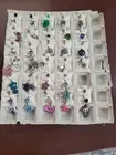 29 Pieces Body Jewelry Surgical Steel Bars Dangles DOD Skeletons Gems MORE