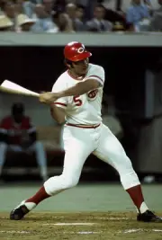 Jonny Bench Cincinnati Reds and the National League All Stars bat- 1974 Photo 1