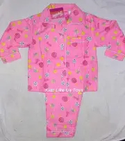 ~ Barbie - FLANNEL FLANNELETTE PYJAMA PJS SLEEPWARE KIDS Sz 2