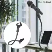 Microphone Arm Stand Podium Mic Stand Adjustable Gooseneck Arm Mic Stand with...