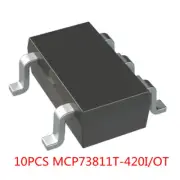 MCP73811T-420I/OT PMIC IC Battery Controller LI-ION 1CEL SOT23-5 10PCS MCP73811