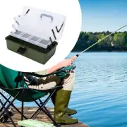 Multifunctional Fishing Tackle Box with Handle Multipurpose Lure Storage Box