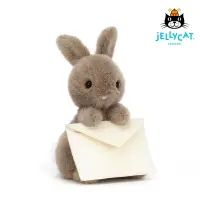 在飛比找博客來優惠-英國 JELLYCAT 19cm 傳愛小兔/信差兔/郵差兔 