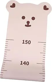 Toddmomy Height Measurement Ruler Wall Sticker Removable Room Decal for Height Tracking Decorative Wall Art for Nurseries Playrooms and Kindergartens