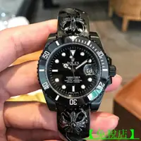 在飛比找蝦皮購物優惠-【免稅店】高端名錶 Rolex 勞力士手錶黑水鬼圈鉆自動機械