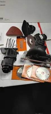 4 New Black And Decker Matrix Accessories Router, Saw, Jig Saw, Sander