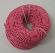 22 AWG tinned copper stranded hook up wire, 328 feet Pink UL1007