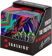 SHASHIBO Shape Shifting Box - Award-Winning, Patented Fidget Cube w/ 36 Rare Earth Magnets - Transforms Into Over 70 Shapes, Download Fun in Motion Toys Mobile App (Artist Series - Chaos)