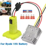 18V to 12V Step Down Converter Adapter DC Voltage Converter for Ryobi Battery