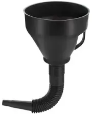 PK TOOL Oil Water Car Motorcycle Funnel Fuel Petrol 2 in1 Can Spout Plastic