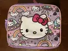 Hello Kitty Kids Insulated Lunch Bag Purple Rainbow