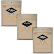Black Diamond Guitar Strings 3 Sets Acoustic Light Brass Wound 12-53