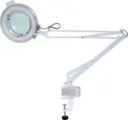 D Salon Portable Adjustable Facial 5x Magnifying Lamp with Clamp