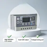 30A PWM Solar Panel Battery Regulator Charge Controller LCD Display
